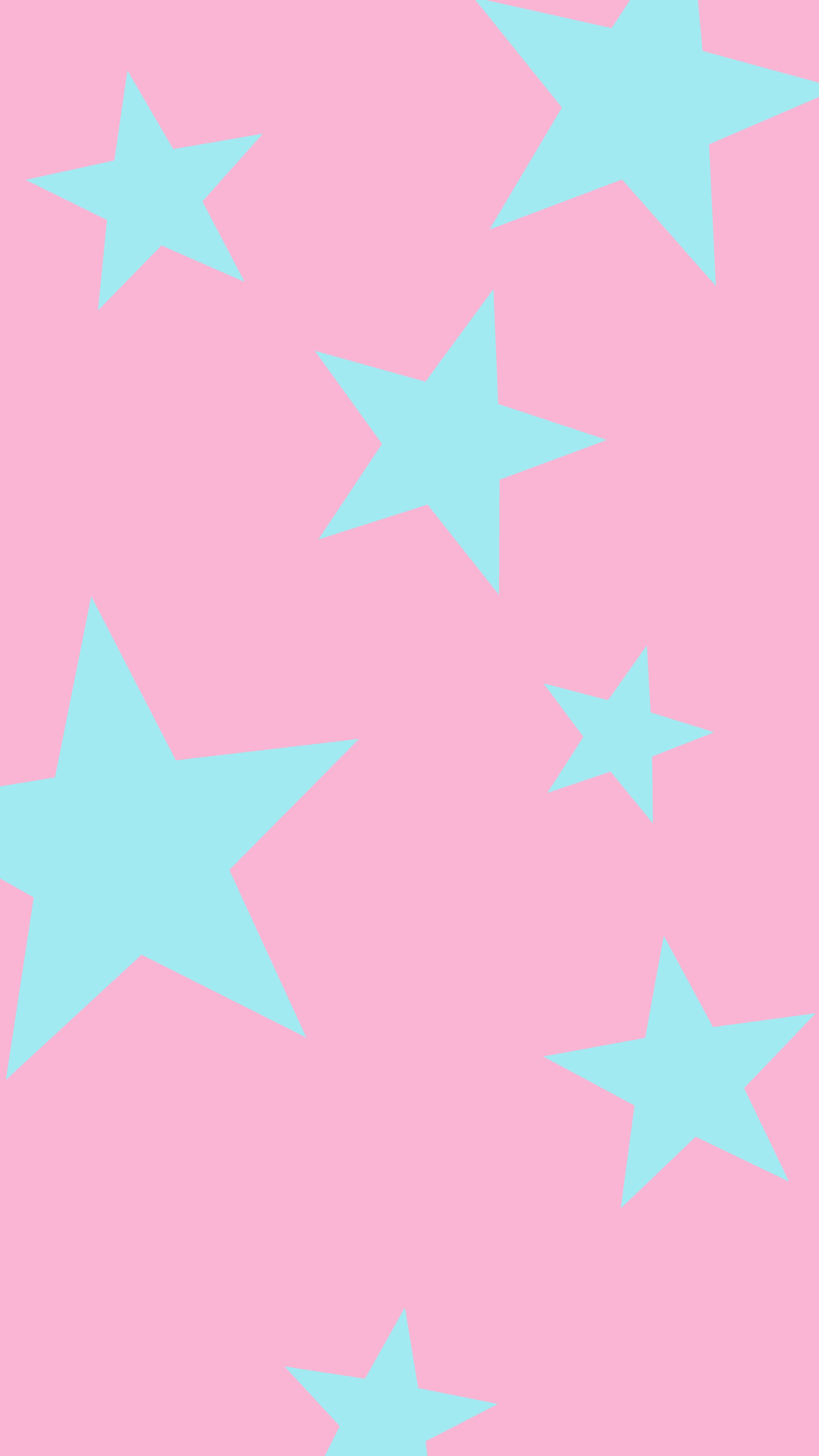 Blue Stars on Pink Simple Design Wallpaper [eedf67bb77064faf9ead] by ...