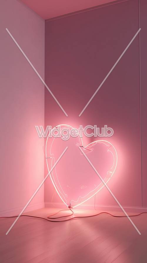 Light Pink Heart Wallpaper [21991b3e222a4a4ca39f]
