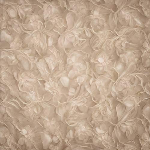 Soft beige pattern arranged subtly on an artist's canvas.