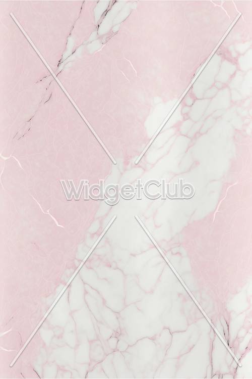 Pretty Pink Marble Pattern