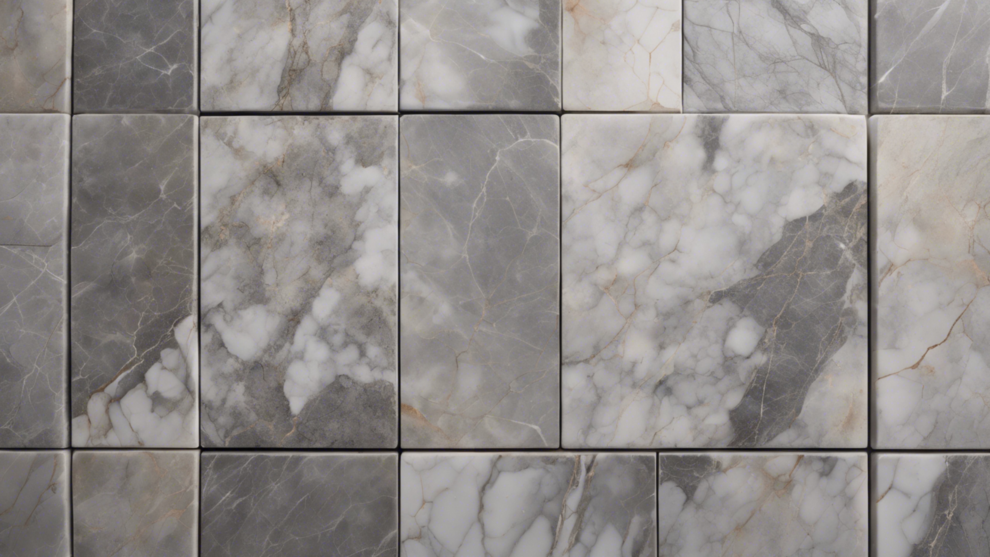 A polished square tile of gray marble used in a modern kitchen. Wallpaper[9b92b5cc7d234f788050]