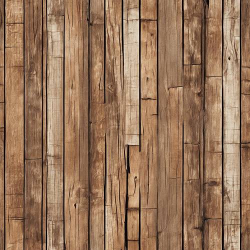 An abstract pattern inspired by the fibrous texture of tan wooden planks.