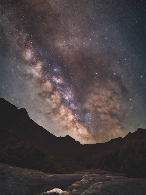 The spellbinding image of the Milky Way framed with the line 'Believe in yourself and all that you are. Know that there is something inside you that is greater than any obstacle.'. Ფონი [60b186f43b3948679090]