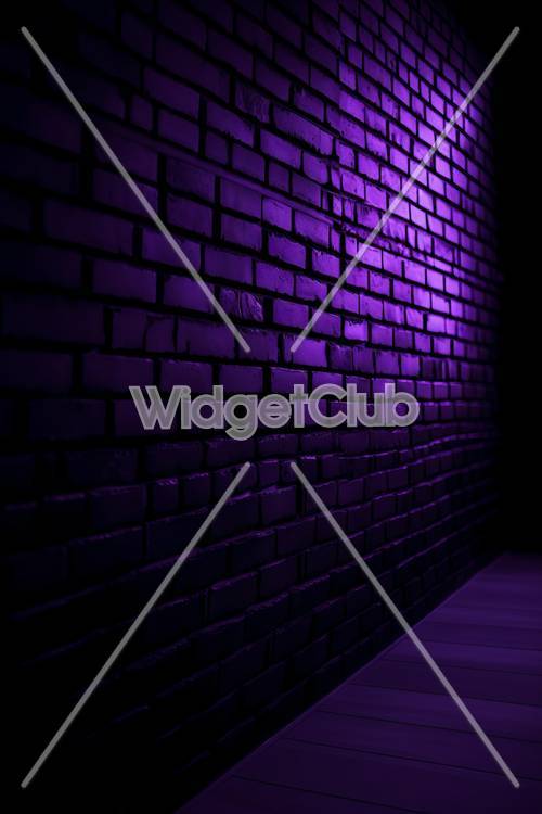 Purple Brick Glow