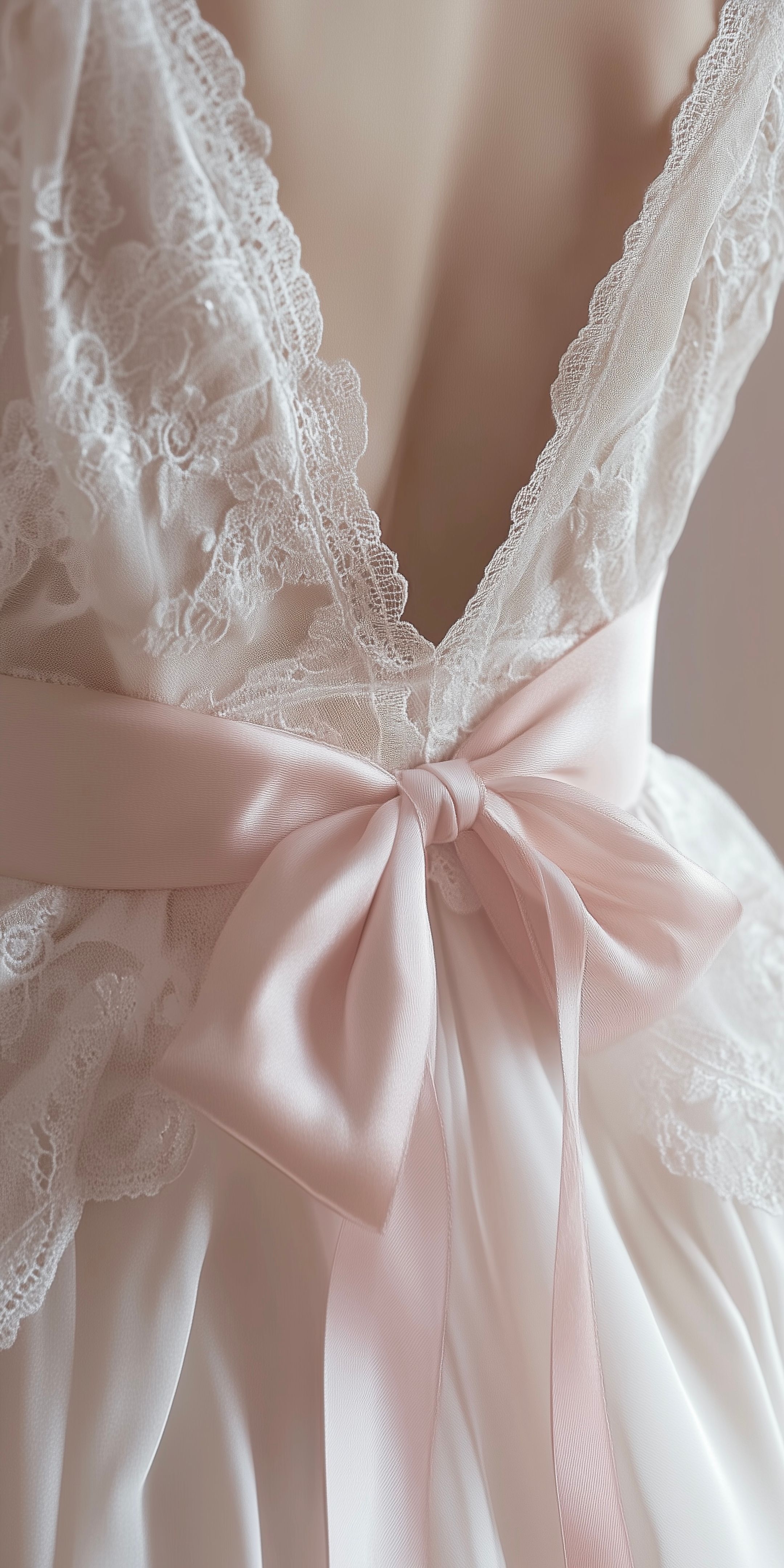 Pretty Pink Bow on a Lace Dress Ფონი[3536d9f80fd943e4aa13]