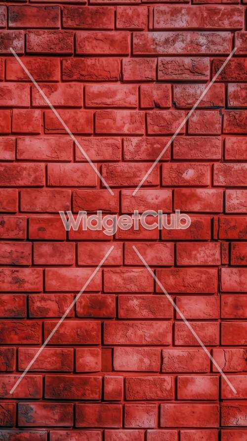 Red Brick Pattern for Your Screen