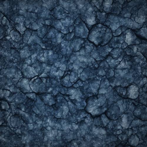 Un patrón repetitivo de textura grunge azul oscuro que recuerda al terciopelo triturado