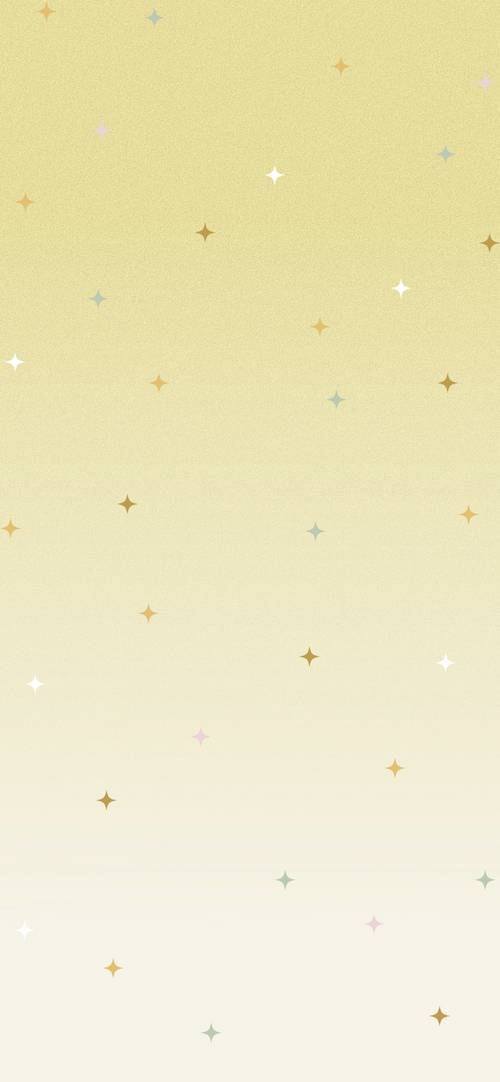 Stars on Creamy Yellow Sky Background 壁紙 [95c552253baf4a928841]