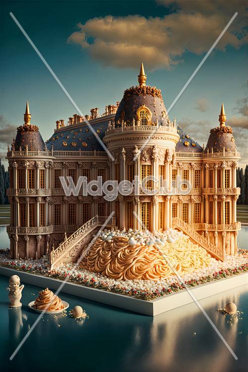 Magical Castle Made of Desserts