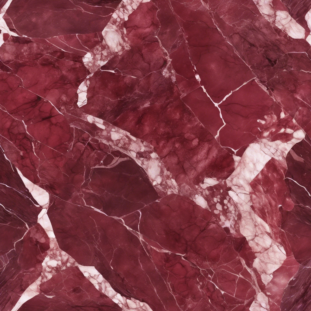 Burgundy marble with natural pattern and bright sheen Tapet[5fb5d7ca239c4317946c]