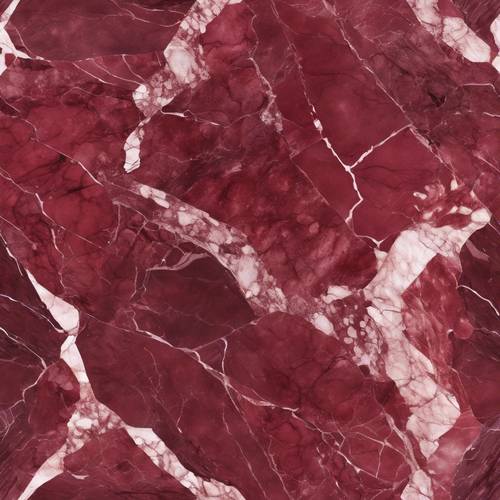 Burgundy marble with natural pattern and bright sheen