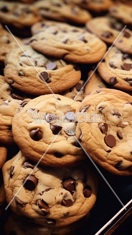 Chocolate Chip Cookie Delight Tapet [688f537c5f0d445b8114]