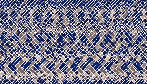 Picture a seamless argyle pattern in electric royal blue. Tapeta [e5791438e5e445368a7e]