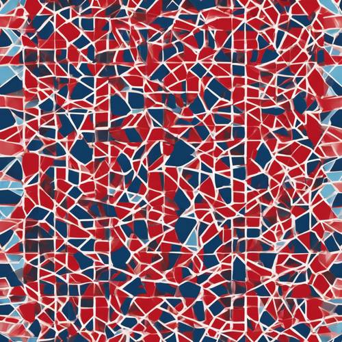 Blue Geometric Wallpaper [778186e397b940bbae44]