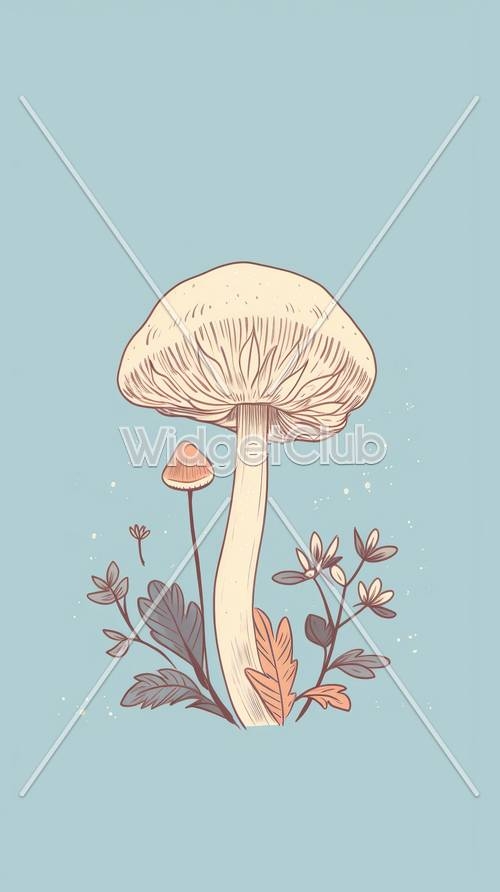 Mushroom Wallpaper[977b0f450d6f4d648449]