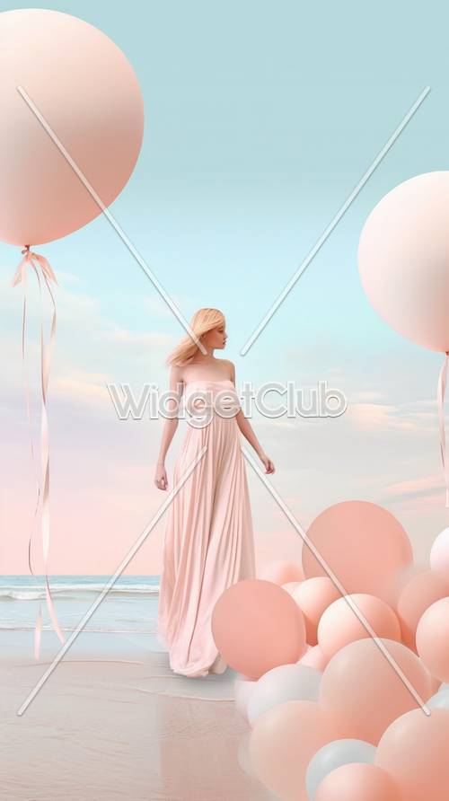 Dreamy Sky and Balloons