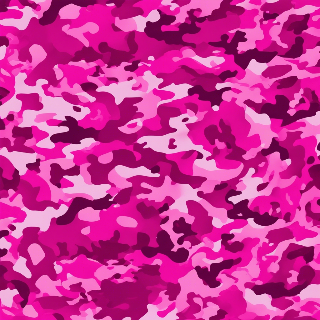 Camouflage inspired by the military, recoated in strong shades of hot pink across the entire pattern. Wallpaper[050d8053a59f490980d1]