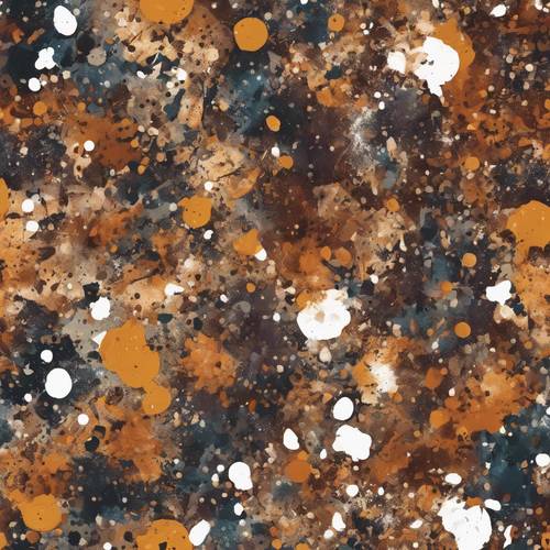 A seamless pattern featuring gritty and vibrant spatters symbolizing urban decay. Tapeta [e58db7eee6df44df8df0]