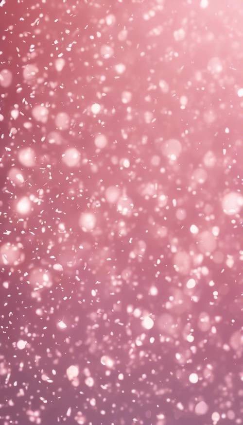 Fundo cheio de partículas rosa claro cintilantes.