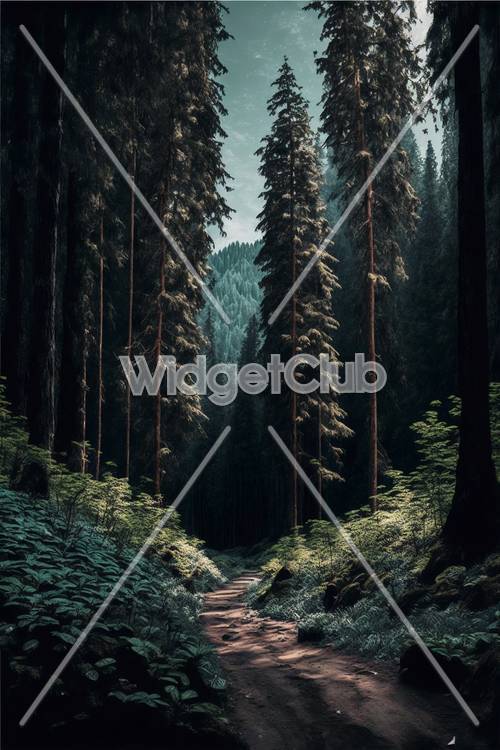 Camino del bosque místico