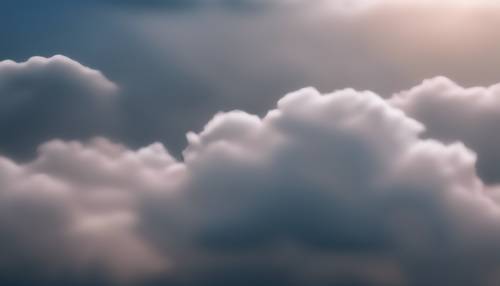 매혹적인 패턴을 즉석에서 만들어내는 몬순 시즌의 섬세한 첫 번째 구름.