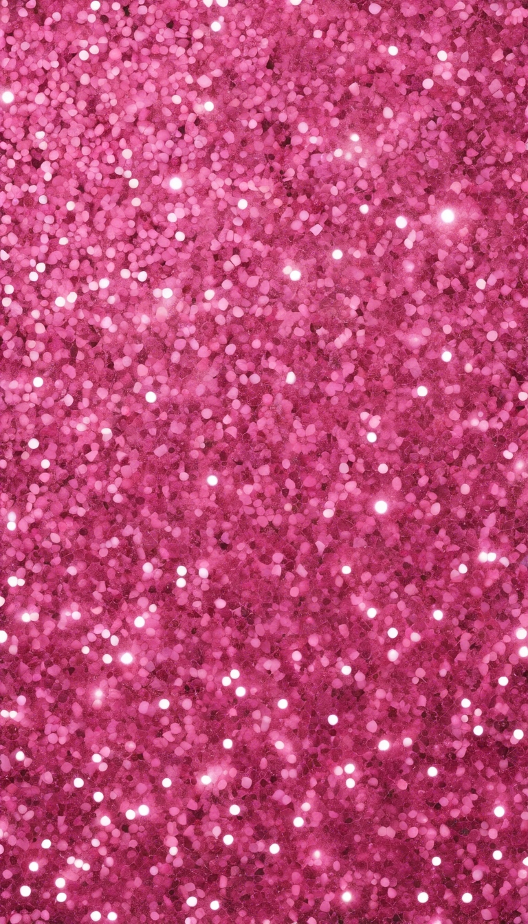A seamless pattern of bright pink glitter reflecting light.壁紙[5853546a873b48ebb2e9]