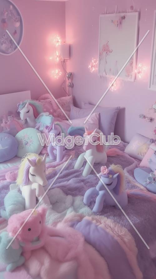Magical Unicorn Themed Bedroom for Kids