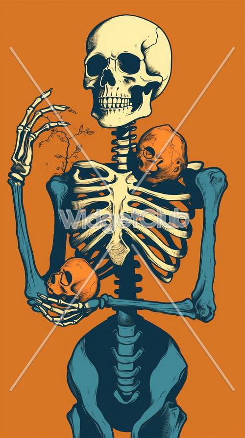 Przyjazne tańczące szkielety