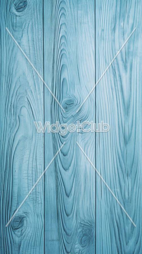 Blaue Holzstruktur