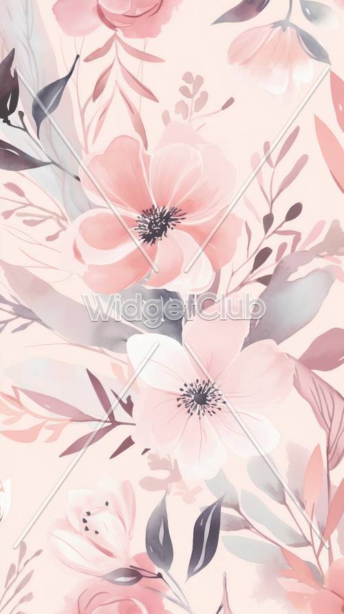 Soft and Beautiful Floral Design