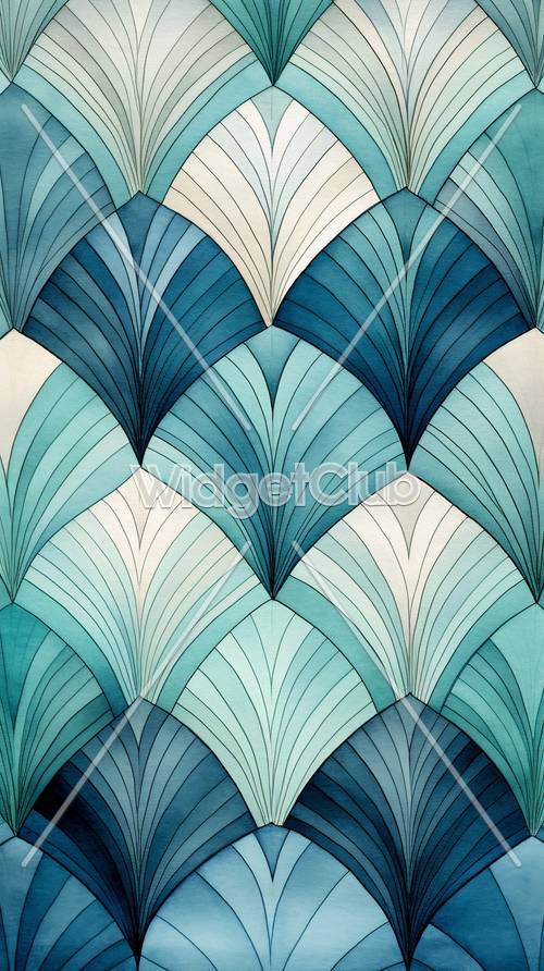 Colorful Leaf Pattern Design