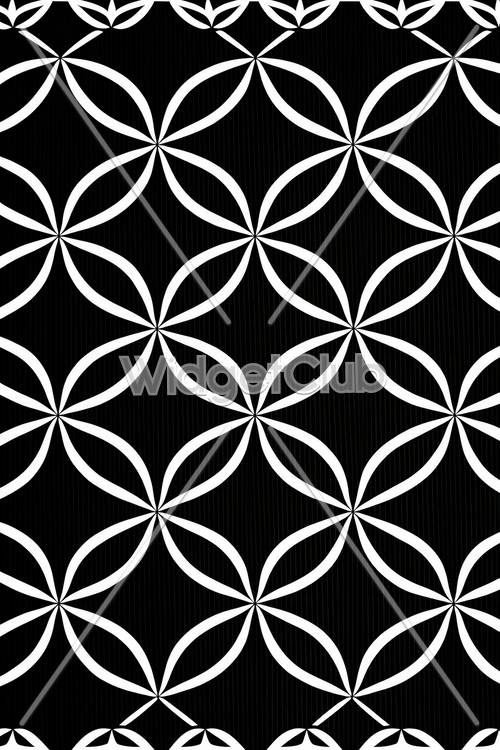 Black Floral Wallpaper [1fa9a4b7da4f49d1be1a]