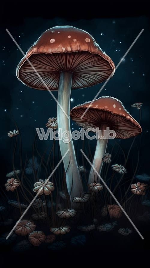 Mushroom Wallpaper[3132d5c62cab4ddd854b]