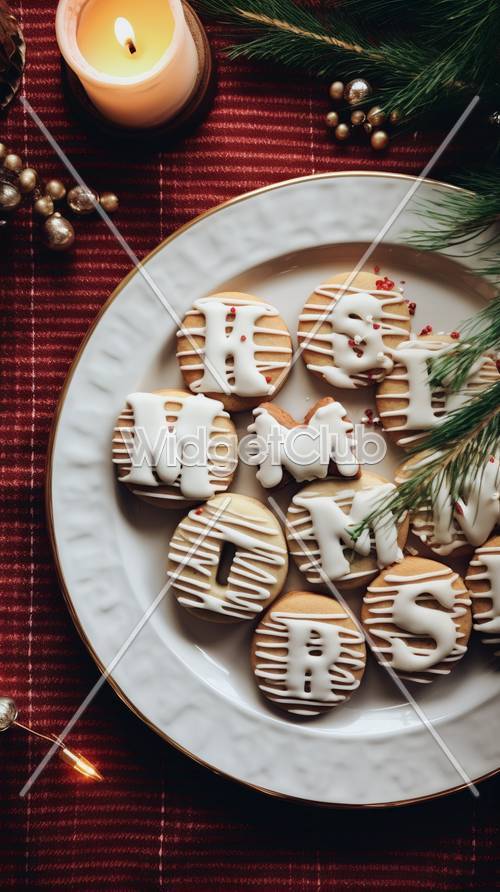 Easy Christmas Cookies Design Ideas Tapeta [fa769408029349c089de]