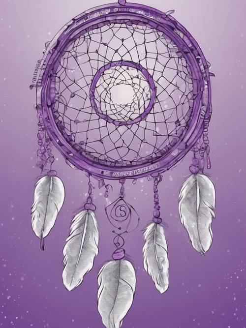 Purple Boho Wallpaper [71f45c41a6b4449692d5]