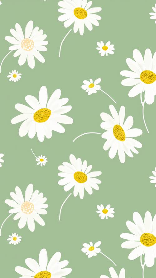Cheerful Daisy Pattern for Kids