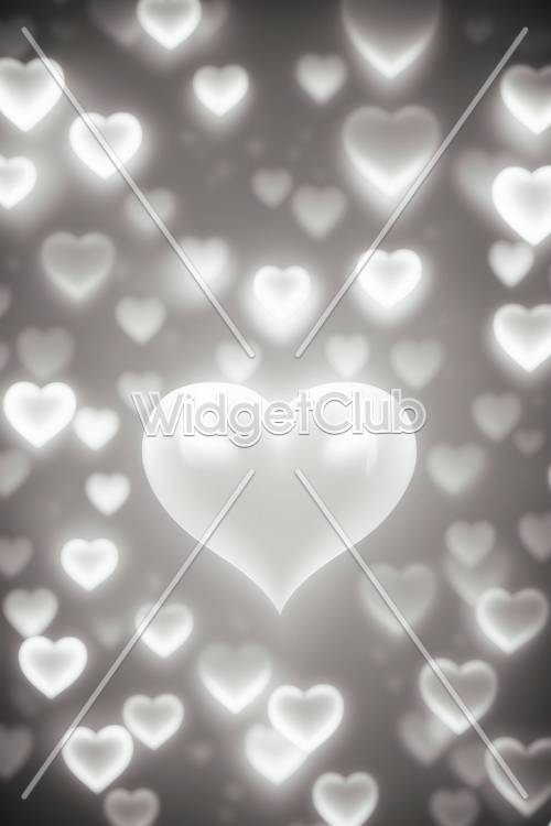 White Heart Wallpaper [04791b1983f546d9a463]