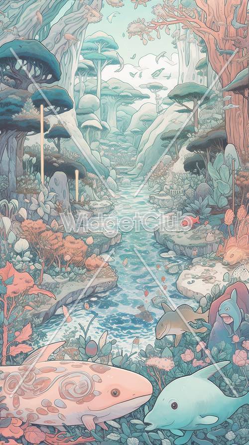 Enchanted Forest Wallpaper [0901fefcc21045dd99cb]