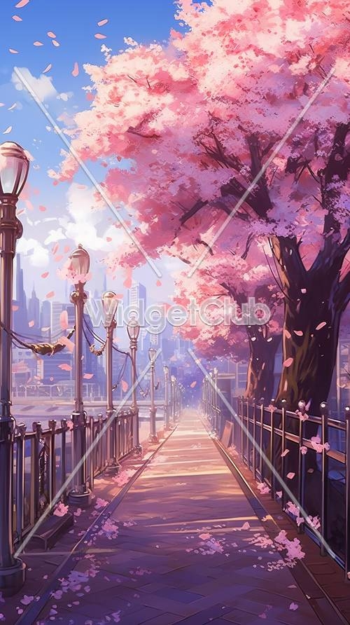Cherry blossom Wallpaper[8d7e27484f2746be932a]