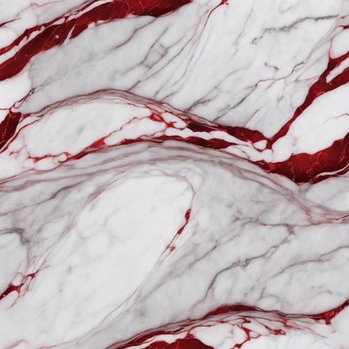 White marble tinged with sulky red streaks. Tapeta [774b37755112462aab20]