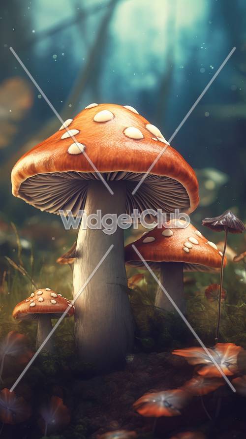 Enchanted Forest Mushrooms