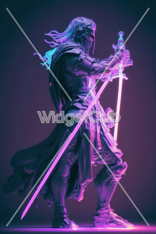 Neonowy samuraj w akcji