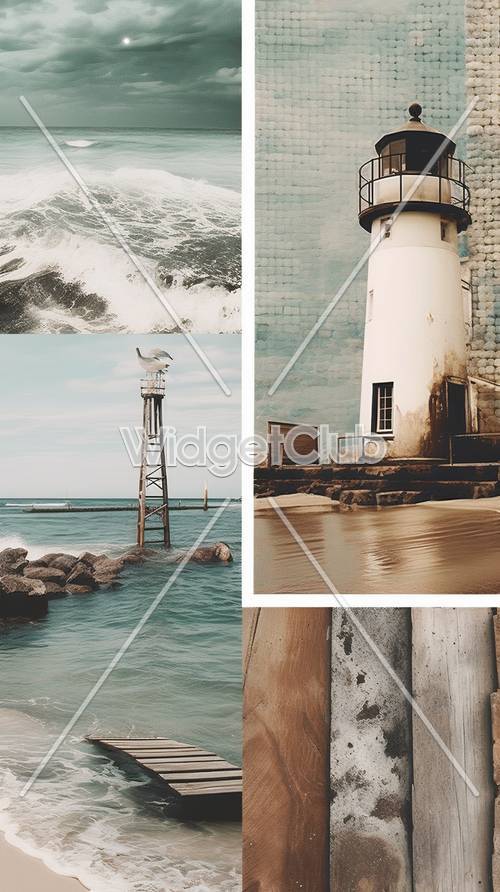 Lighthouse by the Sea: A Collection of Coastal Scenes