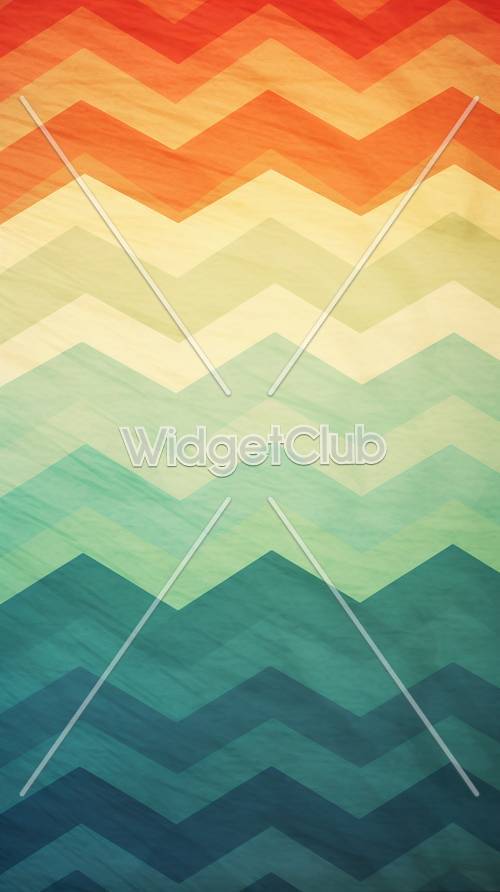 Colorful Zigzag Pattern