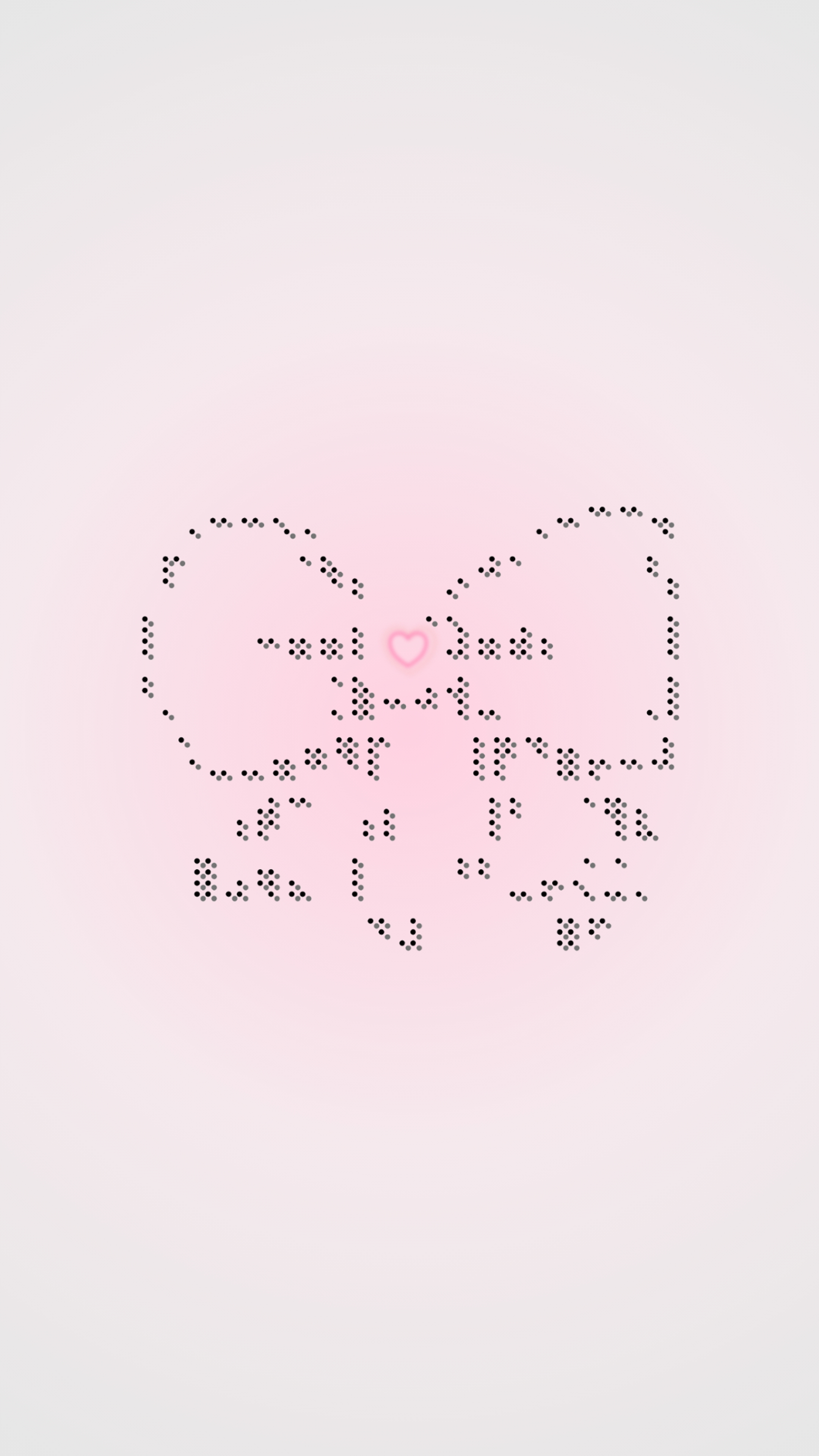 Pink Dot Butterfly Design Tapet[7daee92e689b4f0fa60a]