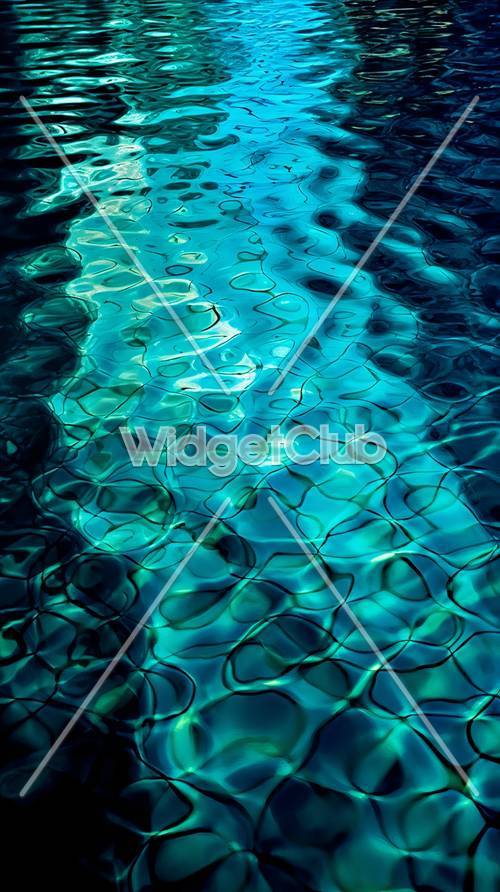 Gợn sóng nước trong xanh mát mẻ