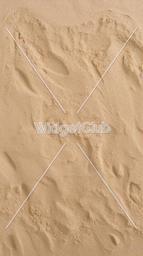 Struttura soleggiata della sabbia della spiaggia