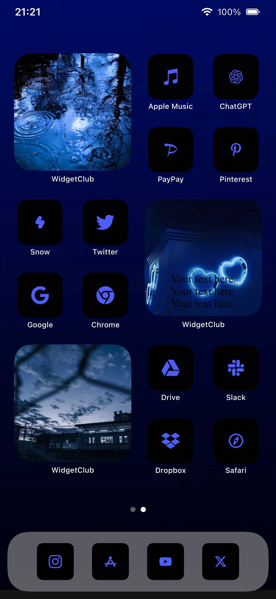 黒×青🎵💙Home Screen ideas[6t9HxhJVoYP4tvObNSlL]