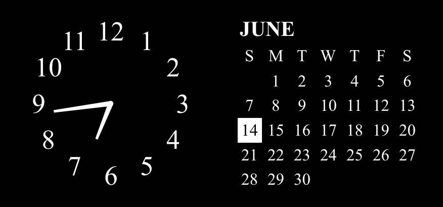 Clock Widget ideas[CCoW2kU2vsHzXCFoKV8I]