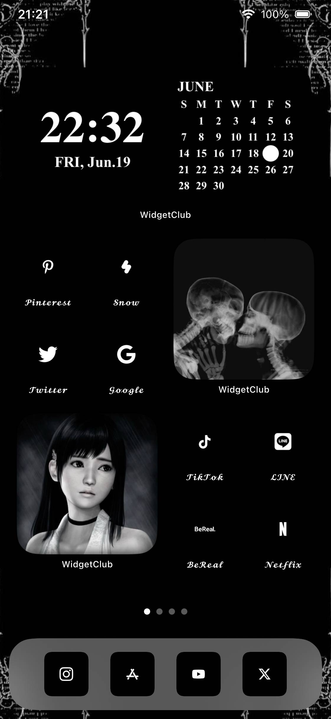 ホラーゲーム風🎮👻Home Screen ideas[SCkg5DsJr83DtReIBzTH]